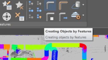 Creating objects by features